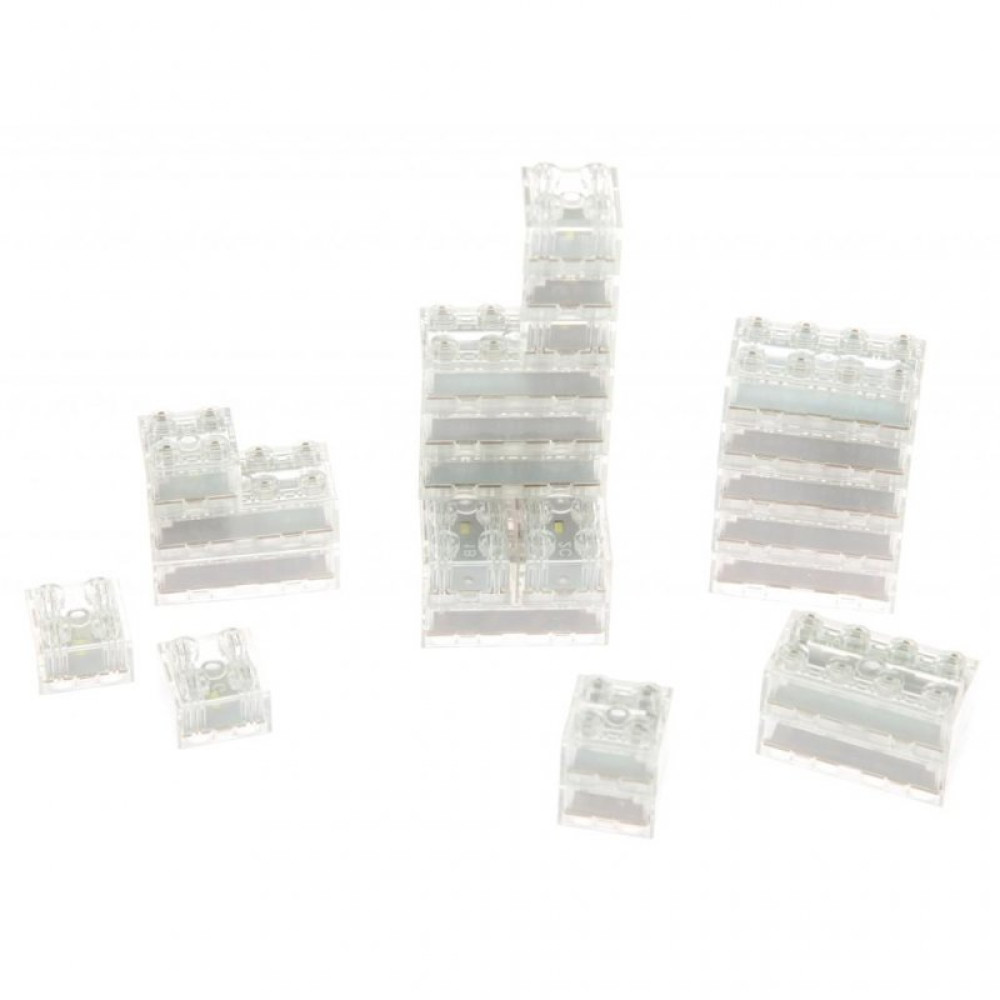 Конструктор Light Stax с LED подсветкой Expansion Transparent (LS-S11004)