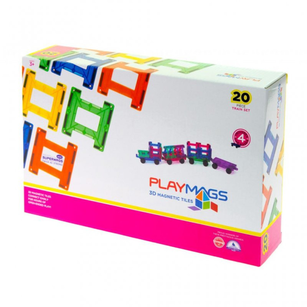 Конструктор Playmags Набор 20 элементов (PM155) Конструктор Playmags Набор 20 элементов (PM155)
