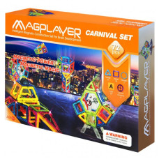 Конструктор Magplayer Набор 72 элемента (MPA-72) Конструктор Magplayer Набор 72 элемента (MPA-72)