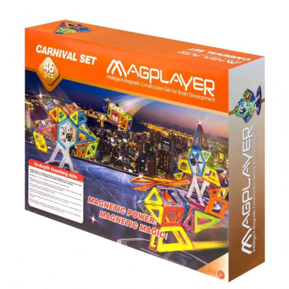 Конструктор Magplayer Набір 46 елементів (MPB-46)