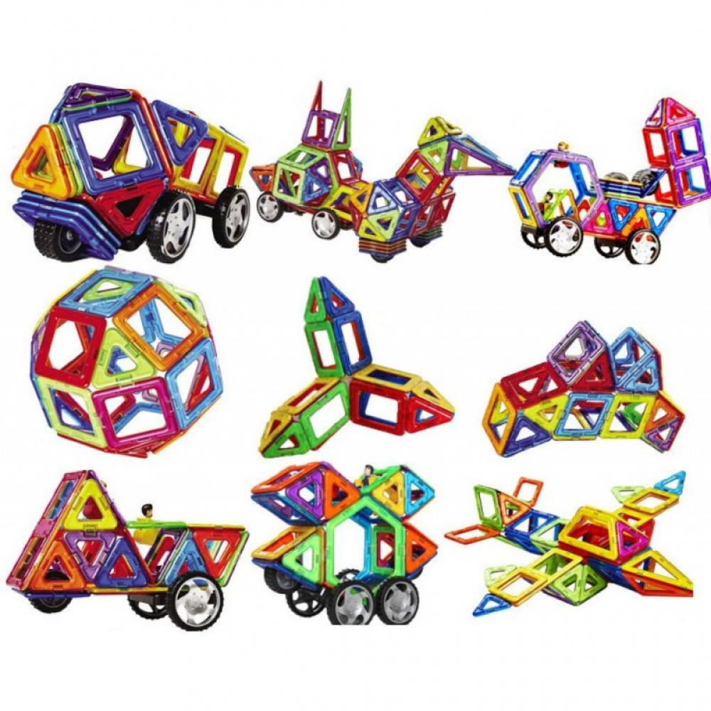 Конструктор Magplayer Набір 208 елементів (MPB-208)