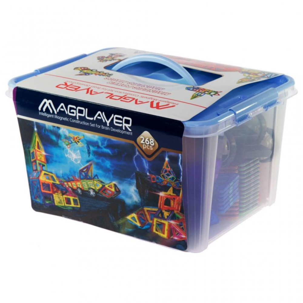 Конструктор Magplayer Набір 268 елементів (MPT-268)