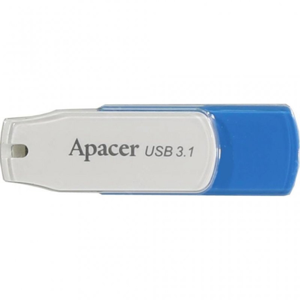 USB флеш накопичувач Apacer 64GB AH357 Blue USB 3.1 (AP64GAH357U-1)