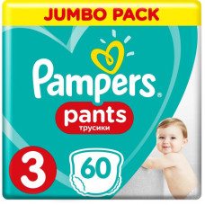 Подгузник Pampers трусики Pants Midi Размер 3 (6-11кг), 60 шт (4015400682882) Подгузник Pampers трусики Pants Midi Размер 3 (6-11кг), 60 шт (4015400682882)