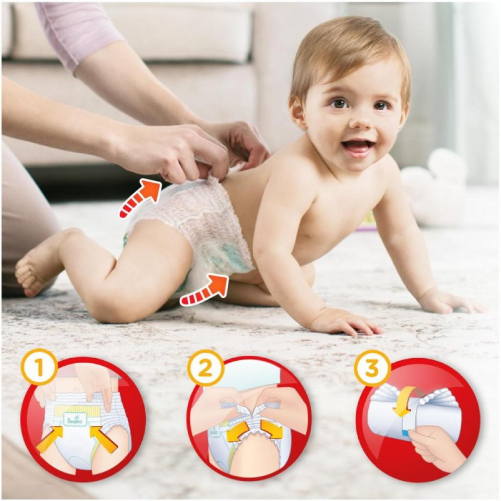 Подгузник Pampers трусики Pants Midi Размер 3 (6-11кг), 60 шт (4015400682882)