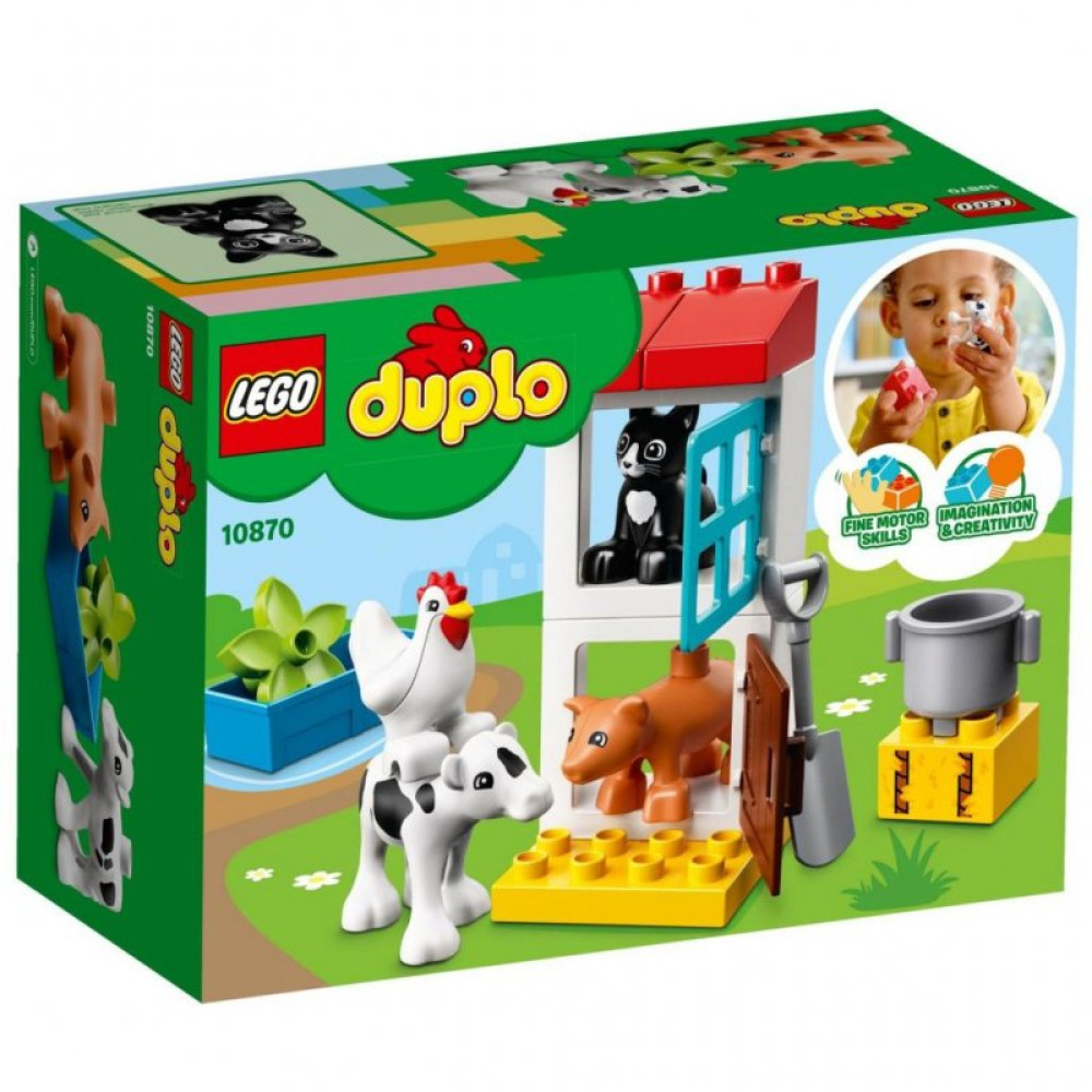 Конструктор LEGO Duplo Town Животные на ферме (10870)