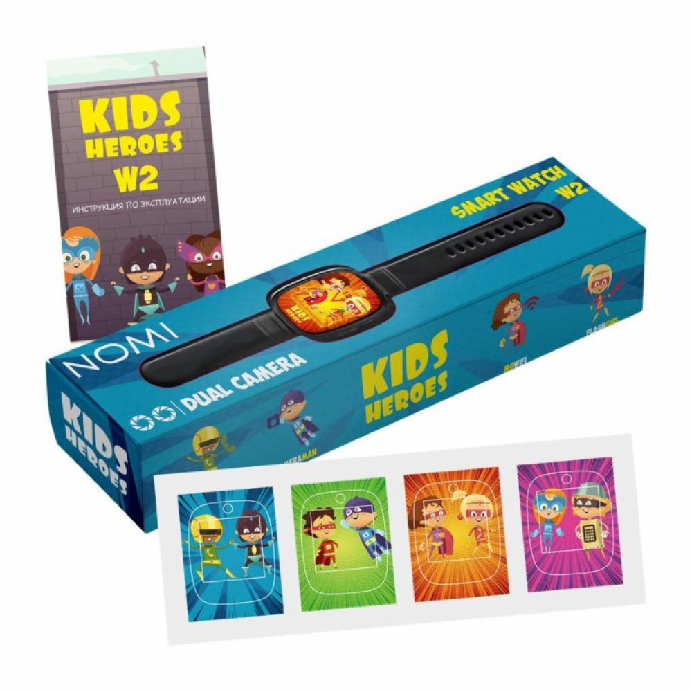 Смарт-годинник Nomi Kids Heroes W2 Blue