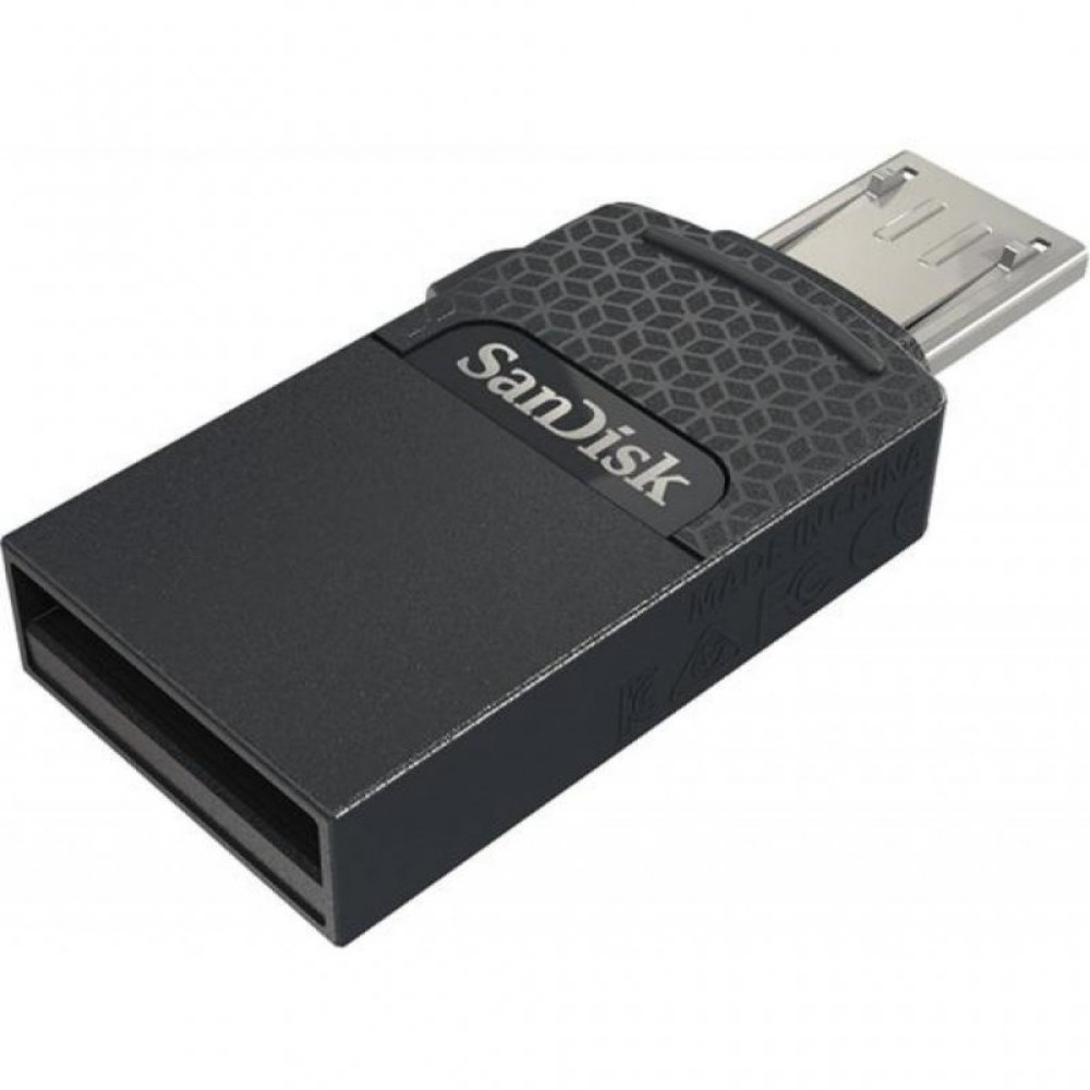 USB флеш накопичувач SanDisk 64GB Ultra Dual USB 2.0/Micro-USB (SDDD1-064G-G35)