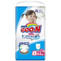 Подгузник GOO.N Трусики для девочек 9-14 кг (L, 44 шт) (853628)
