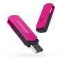 USB флеш накопичувач eXceleram 64GB P2 Series Rose/Black USB 2.0 (EXP2U2ROB64)