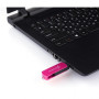 USB флеш накопичувач eXceleram 64GB P2 Series Rose/Black USB 2.0 (EXP2U2ROB64)