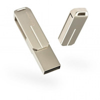 USB флеш накопитель eXceleram 64GB U3 Series Silver USB 2.0 (EXP2U2U3S64)