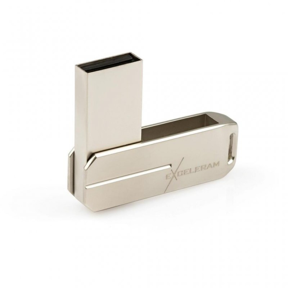 USB флеш накопитель eXceleram 64GB U3 Series Silver USB 2.0 (EXP2U2U3S64)