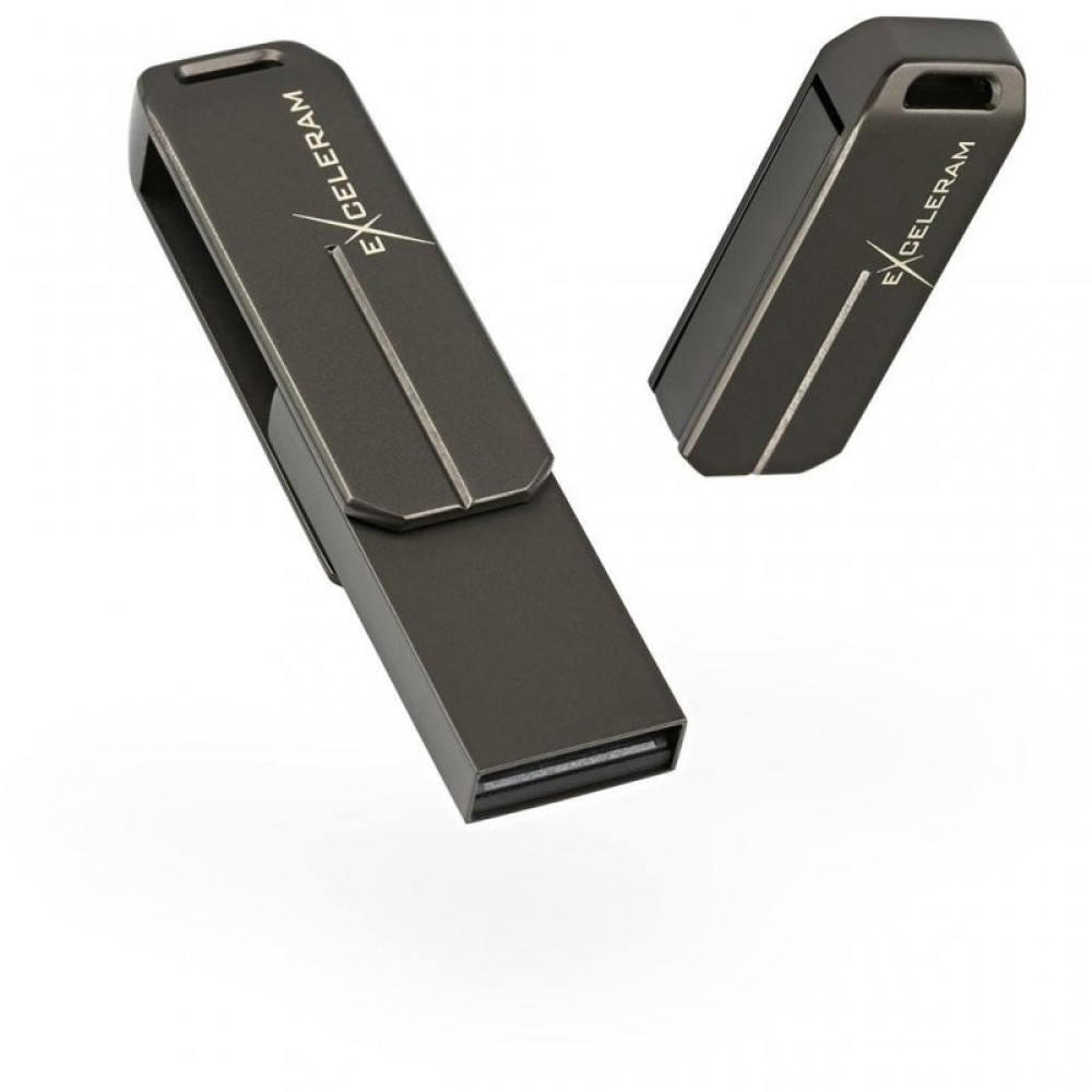 USB флеш накопитель eXceleram 32GB U3 Series Dark USB 2.0 (EXP2U2U3D32)