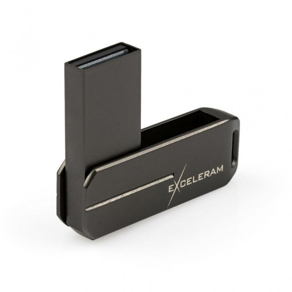USB флеш накопитель eXceleram 32GB U3 Series Dark USB 2.0 (EXP2U2U3D32)