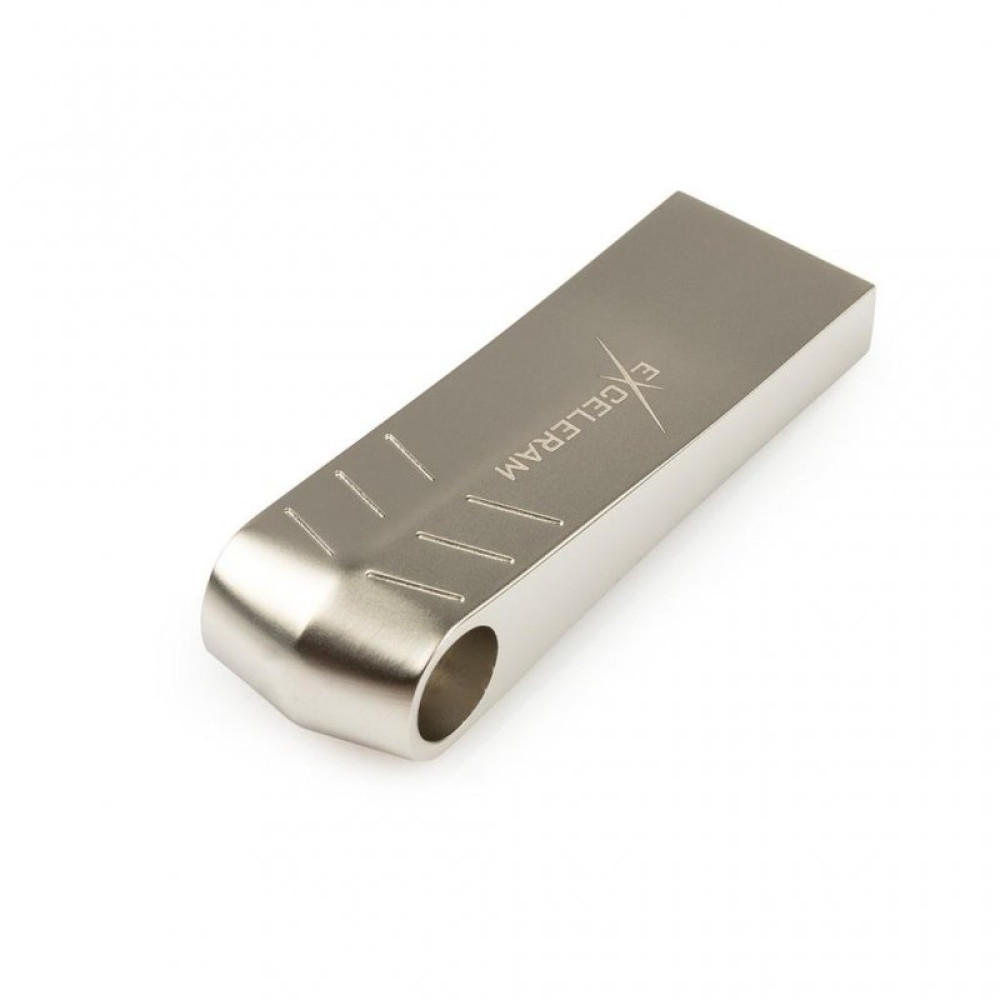 USB флеш накопитель eXceleram 64GB U4 Series Silver USB 2.0 (EXP2U2U4S64)