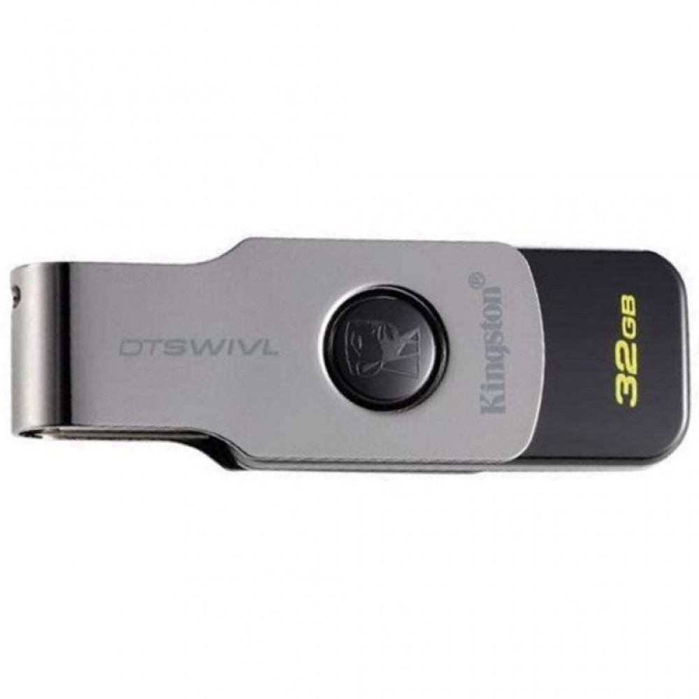 USB флеш накопичувач Kingston 32GB DT SWIVL Metal USB 3.0 (DTSWIVL/32GB)