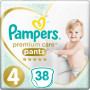 Подгузник Pampers Premium Care Pants Maxi Размер 4 (9-15 кг), 38 шт. (8001090759832) Подгузник Pampers Premium Care Pants Maxi Размер 4 (9-15 кг), 38 шт. (8001090759832)
