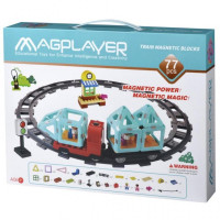 Конструктор Magplayer Поїзд 77 ел (MPH2-77)