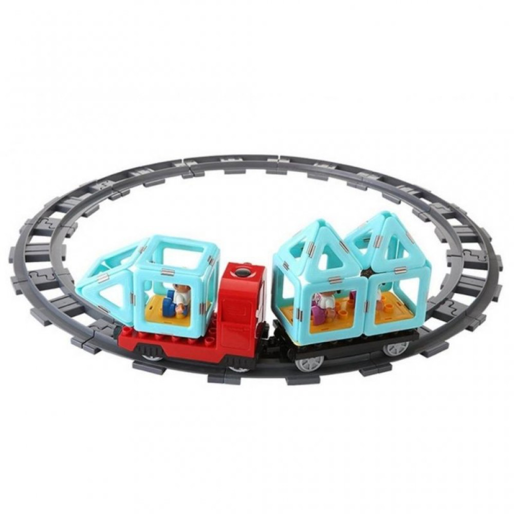 Конструктор Magplayer Поїзд 77 ел (MPH2-77)