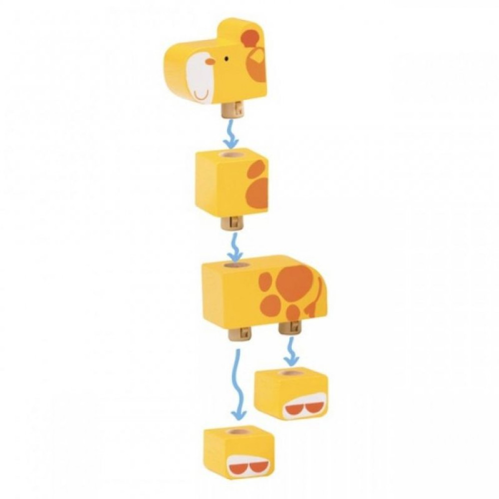 Конструктор WonderWorld Побудуй тварин (WED-3125)