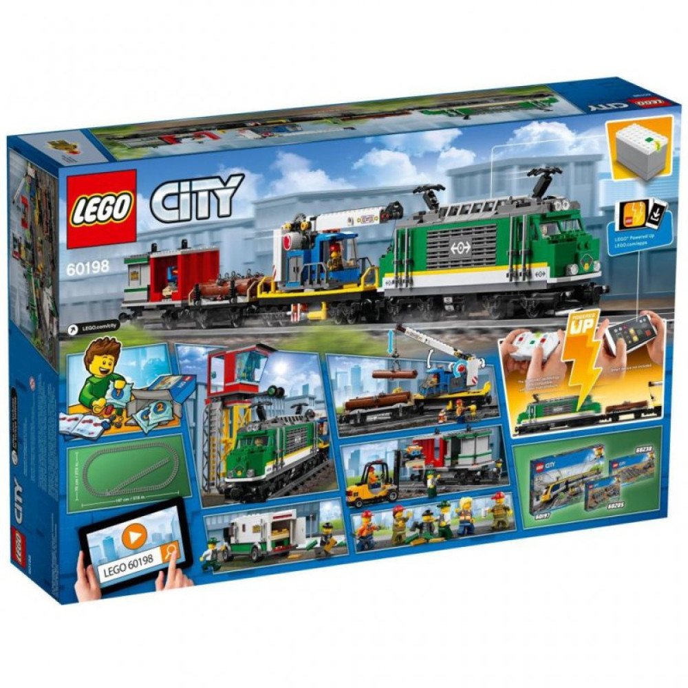 Конструктор LEGO CITY Вантажний потяг (60198) Конструктор LEGO CITY Вантажний потяг (60198)