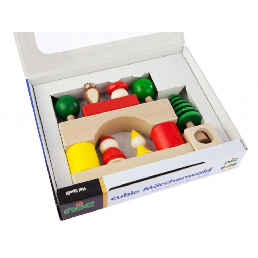 Конструктор nic cubio деревянный 17 эл. (NIC2115)