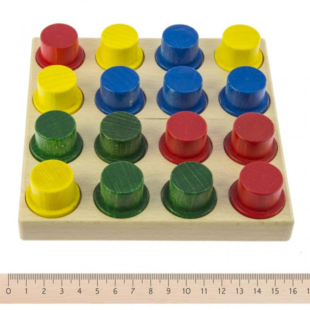 Конструктор nic cubio дерев'яний маленький (NIC2121)