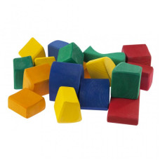 Конструктор Nic дерев'яний Великий кольоровий 17 ел. (NIC523287)