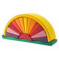 Конструктор Nic дерев'яний Схід жовтий (NIC523320)