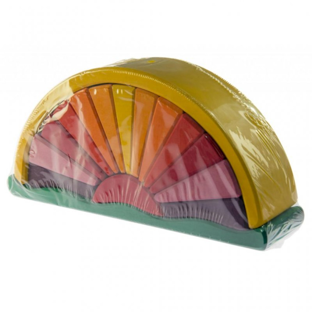 Конструктор nic деревянный Восход желтый (NIC523320)