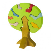 Конструктор Nic дерев'яний Дерево з птахами світле (NIC523097)