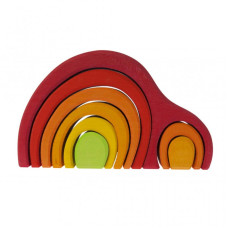 Конструктор Nic деревянный Дом Арка красный (NIC523040) Конструктор Nic деревянный Дом Арка красный (NIC523040)