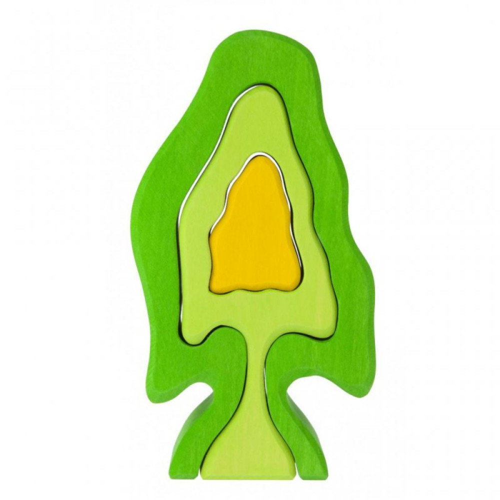 Конструктор nic деревянный Зеленое дерево (NIC523080)