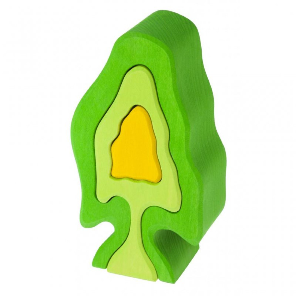 Конструктор nic деревянный Зеленое дерево (NIC523080)