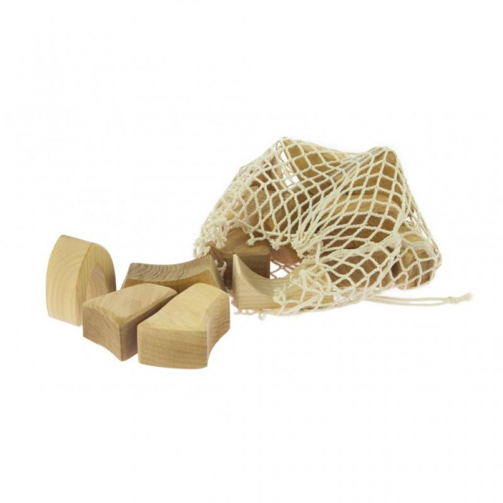 Конструктор nic деревянный маленький натуральный 17 эл. (NIC523284)