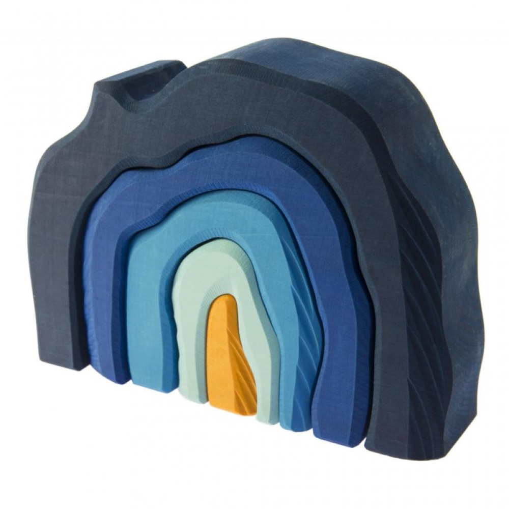 Конструктор nic деревянный Пещера Синий (NIC523323)