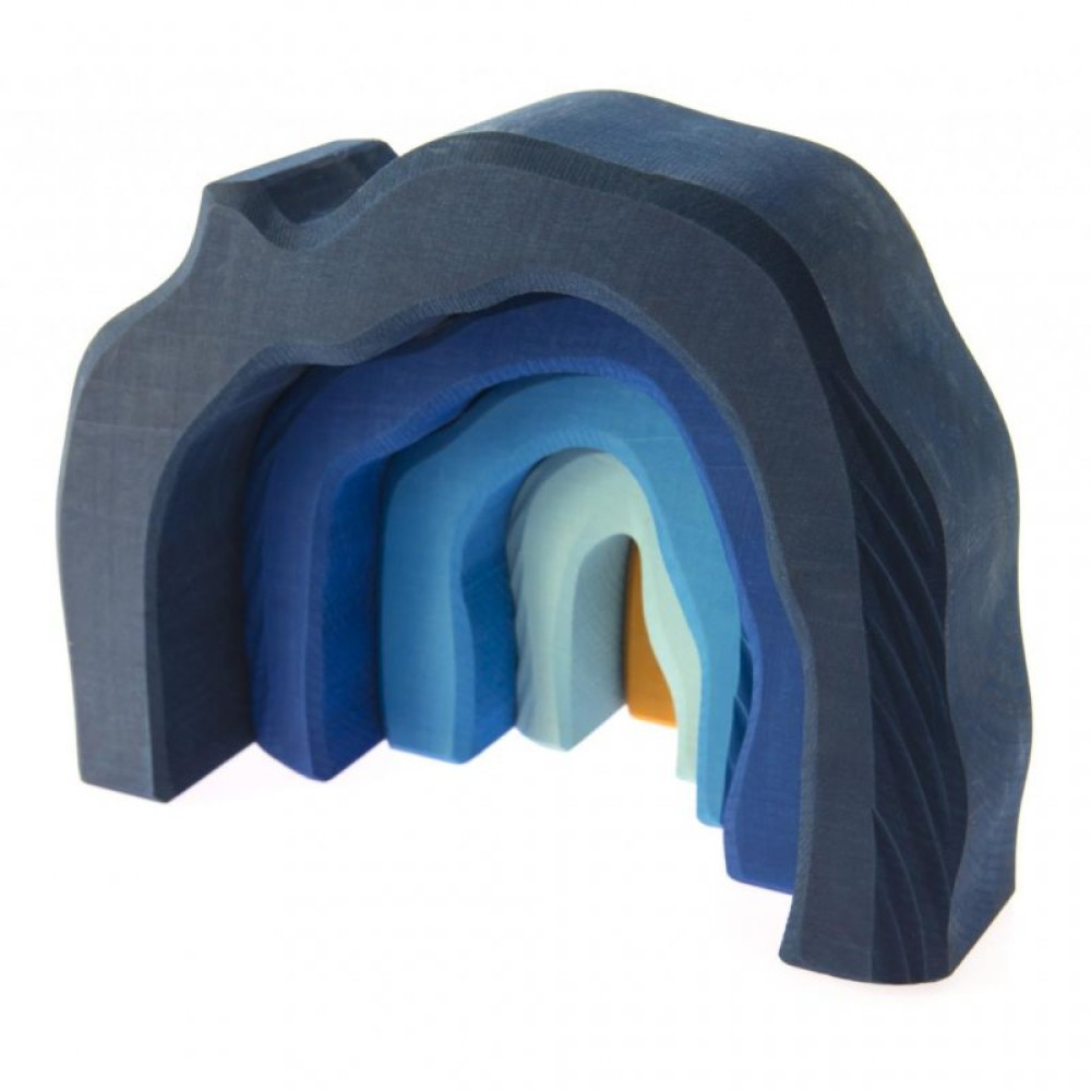 Конструктор nic деревянный Пещера Синий (NIC523323)
