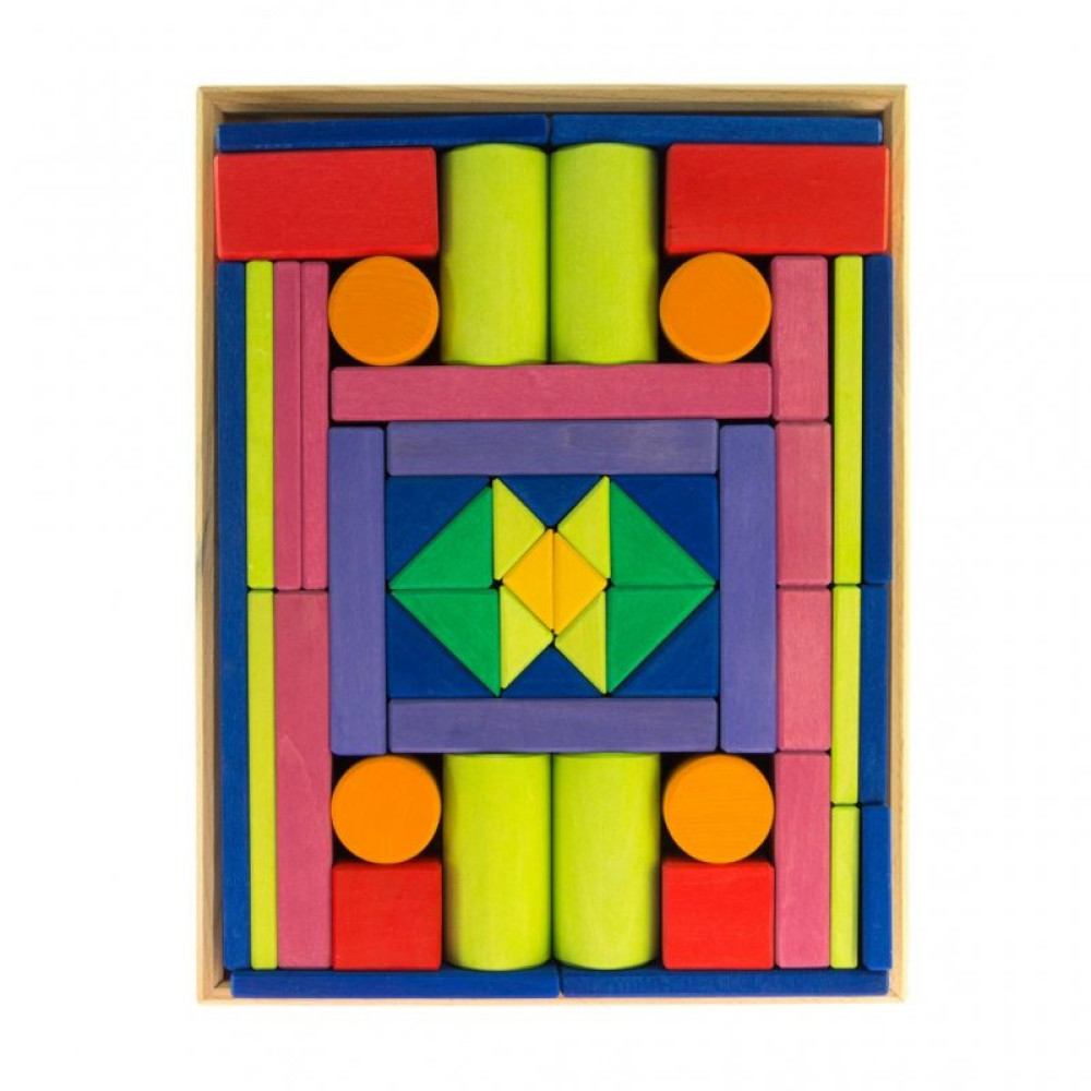 Конструктор nic деревянный Прованс большой 53 эл. (NIC523305)