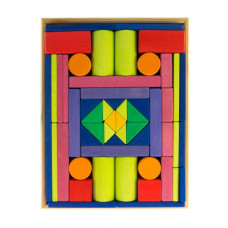 Конструктор Nic деревянный Прованс большой 53 эл. (NIC523305) Конструктор Nic деревянный Прованс большой 53 эл. (NIC523305)