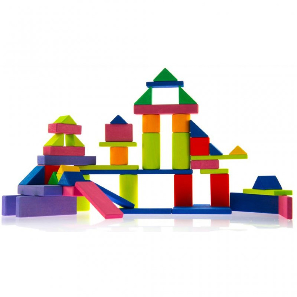 Конструктор nic деревянный Прованс большой 53 эл. (NIC523305)