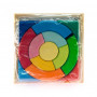 Конструктор nic деревянный Разноцветный круг (NIC523344)