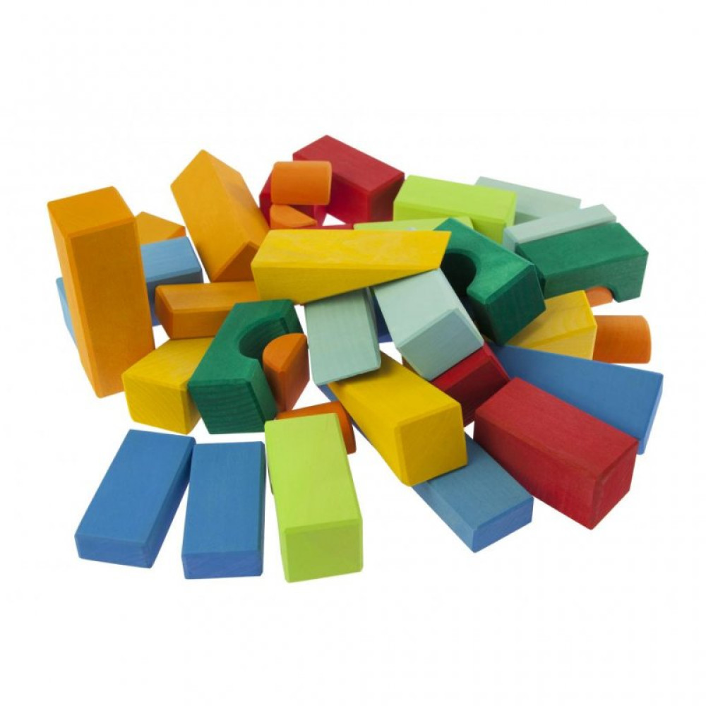 Конструктор nic деревянный Тоскана большой 36 эл (NIC523310)