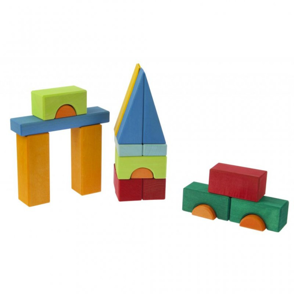 Конструктор nic деревянный Тоскана большой 36 эл (NIC523310)