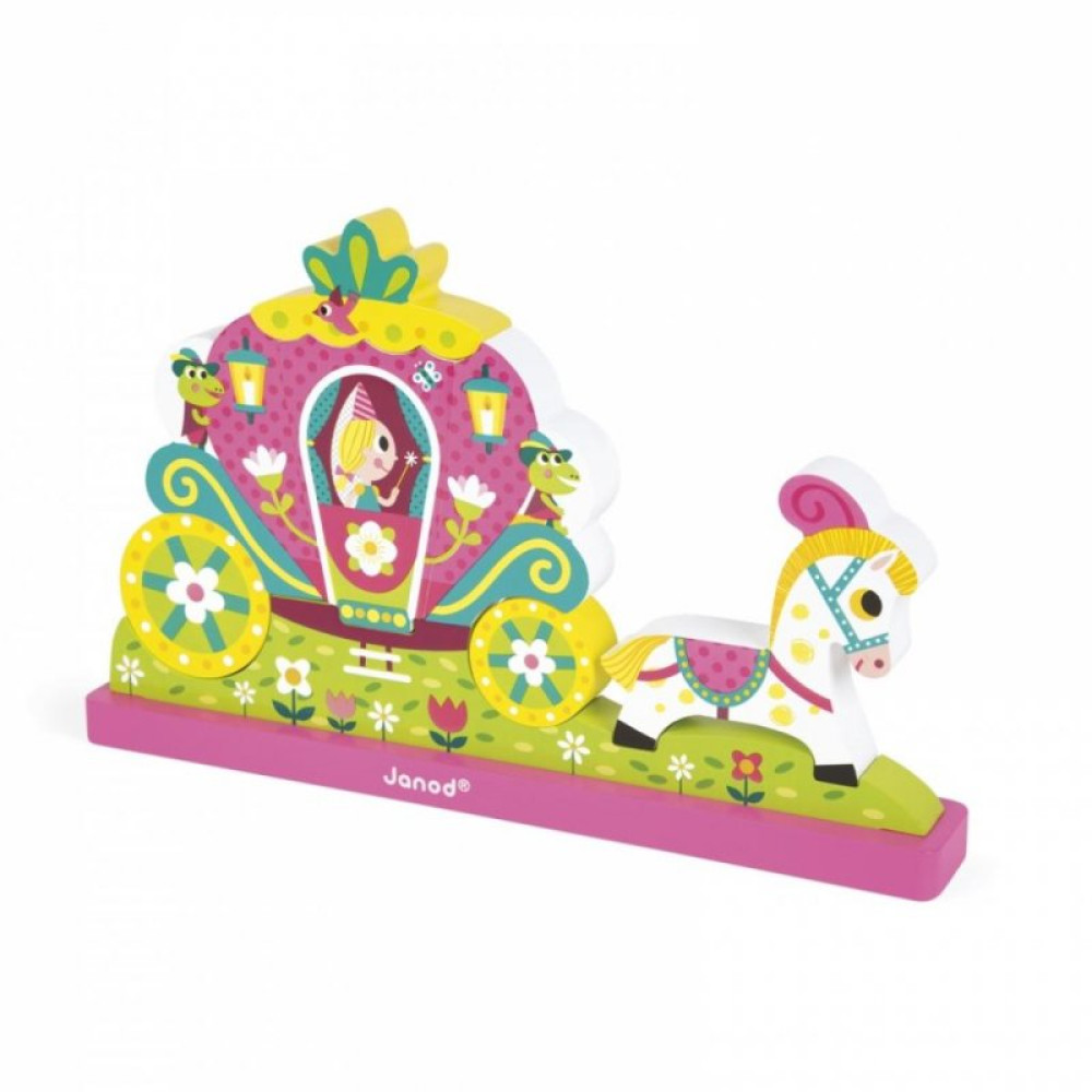 Конструктор Janod магнитный Принцесса (J08026)