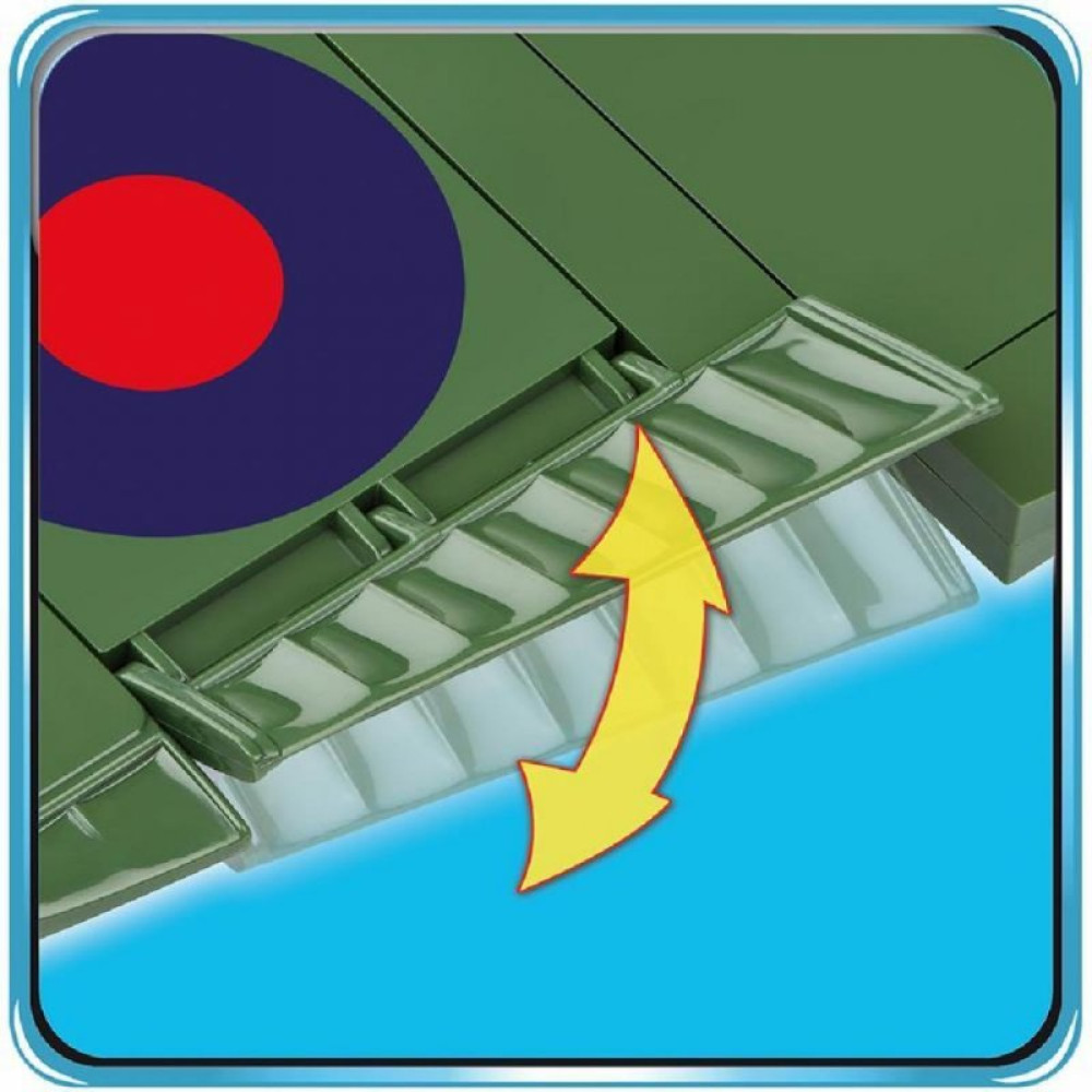 Конструктор Cobi Друга Світова Війна Літак B-25C MKII Мітчелл, 500 деталей (COBI-5530)