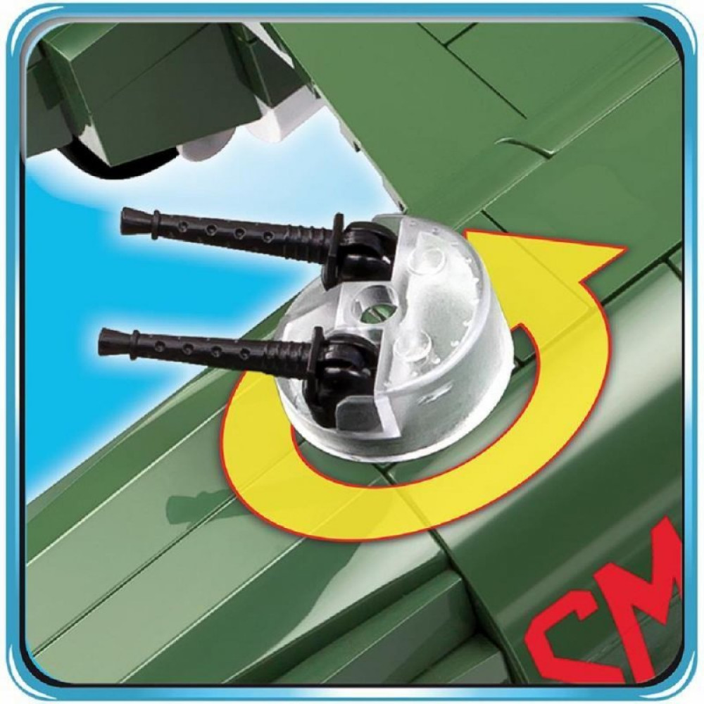 Конструктор Cobi Друга Світова Війна Літак B-25C MKII Мітчелл, 500 деталей (COBI-5530)