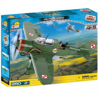 Конструктор Cobi Друга Світова Війна Літак PZL Карась P-23B, 280 деталей (COBI-5522)