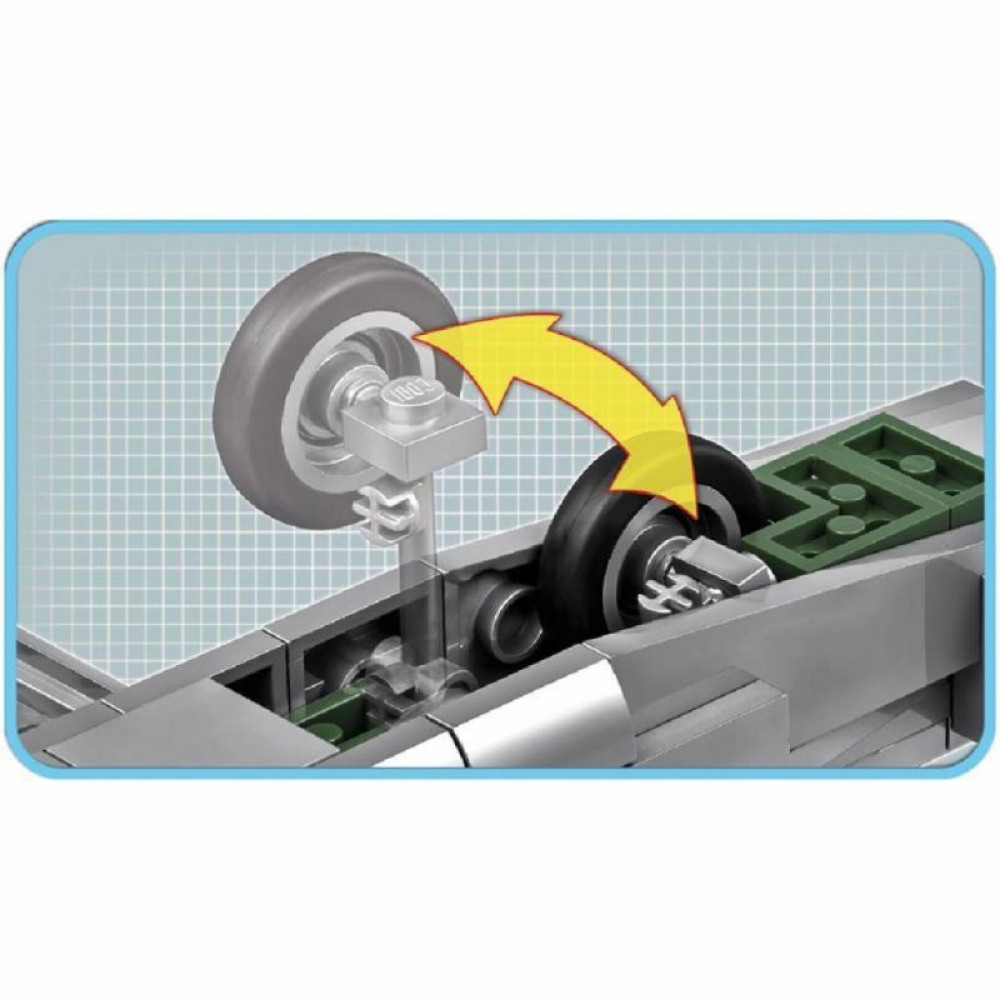 Конструктор Cobi Друга Світова Війна Літак Локхід П-38 «Лайтнінг», 395 дит (COBI-5539)
