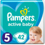 Подгузник Pampers Active Baby Junior Размер 5 (11-16 кг), 42 шт. (8001090950178) Подгузник Pampers Active Baby Junior Размер 5 (11-16 кг), 42 шт. (8001090950178)